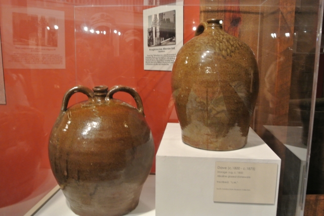 Daves Carolina Clay jars @ the SC State Museum