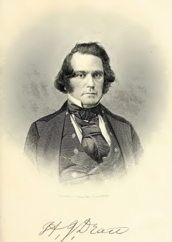 Major Hosea Jefferson Dean (1806-1855) Grandson of Thomas Farrow and Rebecca Wood. 